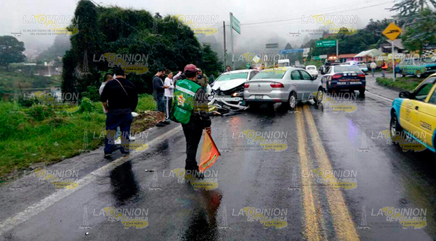 Fuerte Colisión México Tuxpan