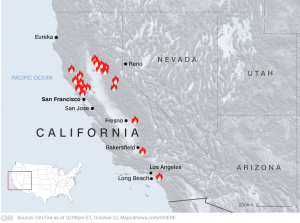 Incendios de California están lejos de ser controlados Incendios California