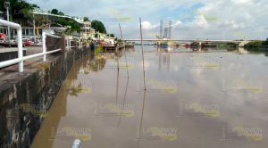 VIDEO: Incrementa el cause del río Tuxpan Incrementa Cause Río Tuxpan