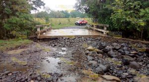 Al destruirse el acceso a un puente, cierran paso a la Laja Destruirse Acceso Puente Cierran Paso La Laja