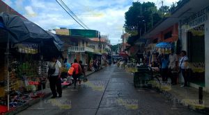 Lluvias afectan al comercio Lluvias Afectan Comercio