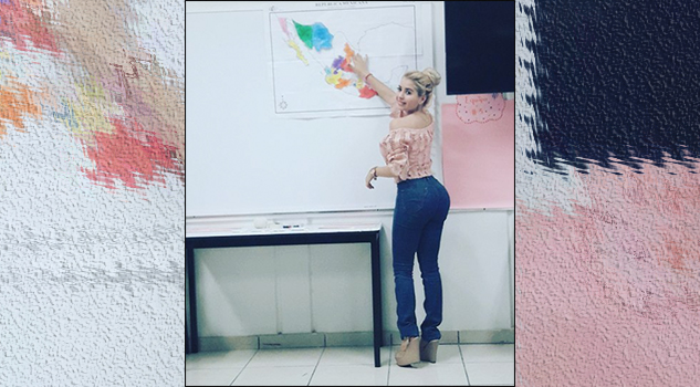 Mary José: Es nuestra chica del día la maestra más sexy de México