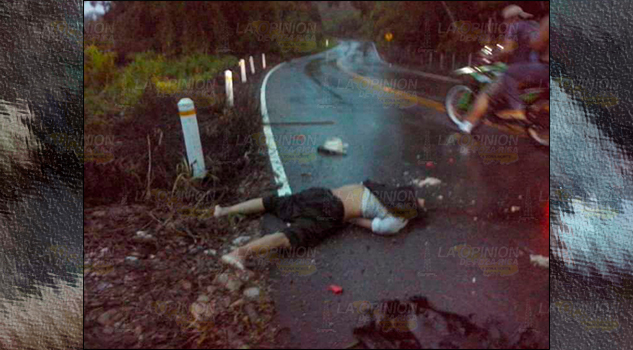 ¡Murió aplastado! Murió