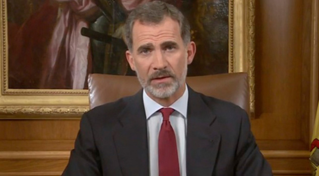 Ofrece Rey de España a catalanes garantía del Estado de Derecho Ofrece Rey España Catalanes Garantía Estado Derecho