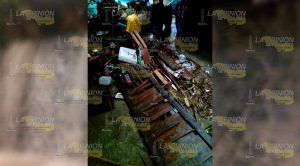 Pierden Mercancía Causa Lluvias