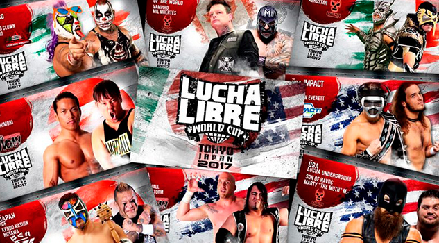 Psycho Clown y Pagano vs. Estados Unidos en Lucha World Cup