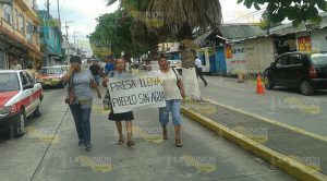 Sin agua en Cerro Azul Sin Agua Cerro Azul