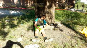 Lo sorprendió la muerte en la vía publica