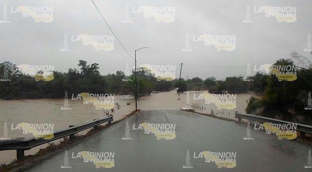 Lluvia ocasiona estragos en Tempoal