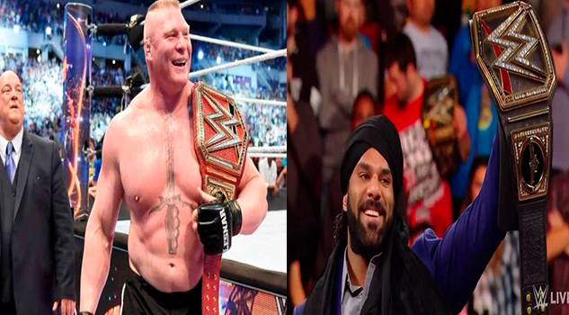 Jinder Mahal quiere enfrentar a Brock Lesnar WWE