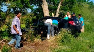 Desgarrador: muere joven en accidente rumbo Tecolutla