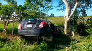Desgarrador: muere joven en accidente rumbo Tecolutla