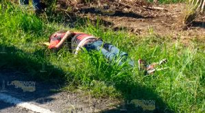 Desgarrador: muere joven en accidente rumbo Tecolutla