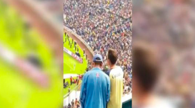 Vídeo: Narra americanista el gol celeste a su hermano invidente