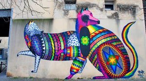 Spaik, el ‘street art’ heredero del muralismo mexicano