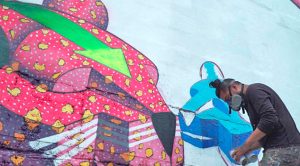 Spaik, el ‘street art’ heredero del muralismo mexicano