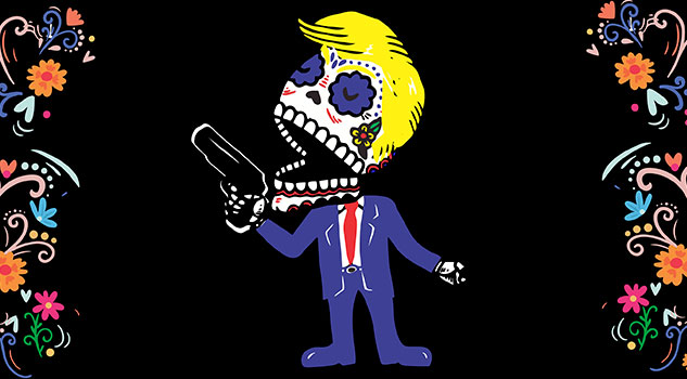 Calavera Donald Trump