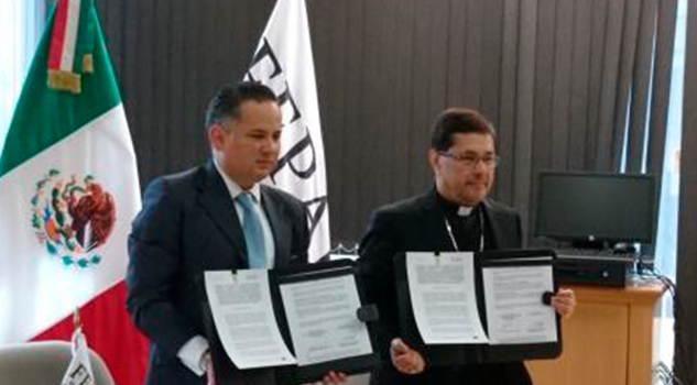 Iglesia católica y Fepade firman convenio de colaboración
