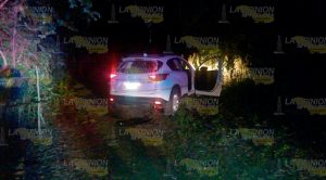 Camioneta rafagueada