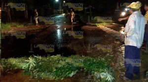 Otra fuga de Hidrocarburo, ahora en rancho Tres Marías Fuga de hidrocarburo en el rancho tres Marías