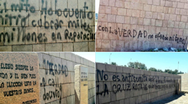 Condenan actos de vandalismo en el Memorial del Holocausto holocausto