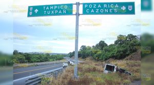 Dramática volcadura