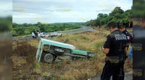 Dramática volcadura