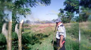 Incendio moviliza a cuerpos de auxilio