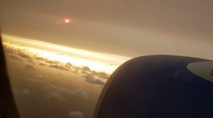 El cielo de Londres se tiñó de naranja