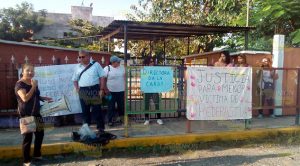 Toman jardín de niños del Fraccionamiento Nuevo Naranjos.