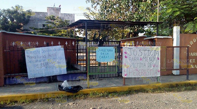 Toman jardín de niños en Naranjos