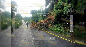 ¡Lluvias causan derrumbes!