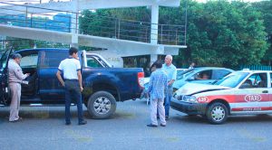 Choque frente al IMSS