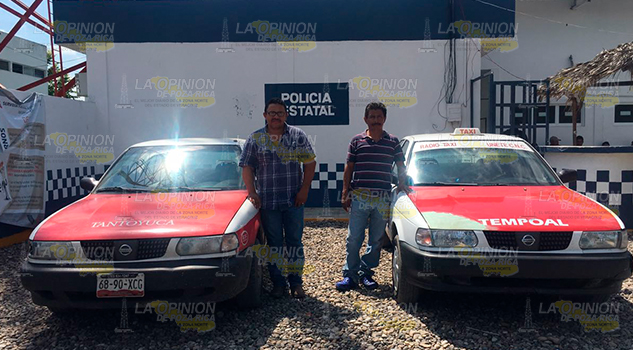 Taxistas detenidos al transportar migrantes