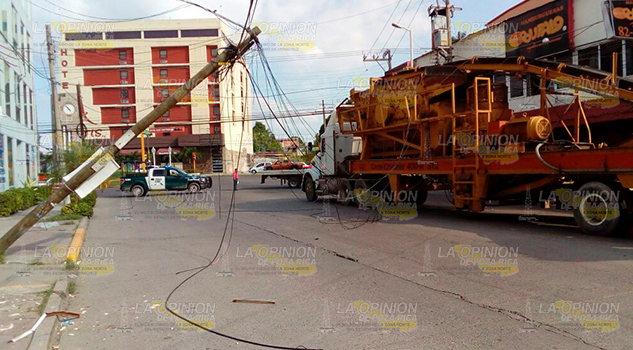 Cierran la circulación en la avenida Puebla