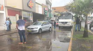 Aparatoso accidente sobre el bulevar Jesús Reyes Heroles