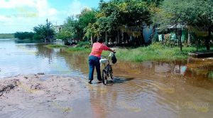 Más de mil afectados por inundaciones en Pueblo Viejo