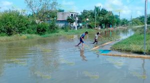 Más de mil afectados por inundaciones en Pueblo Viejo
