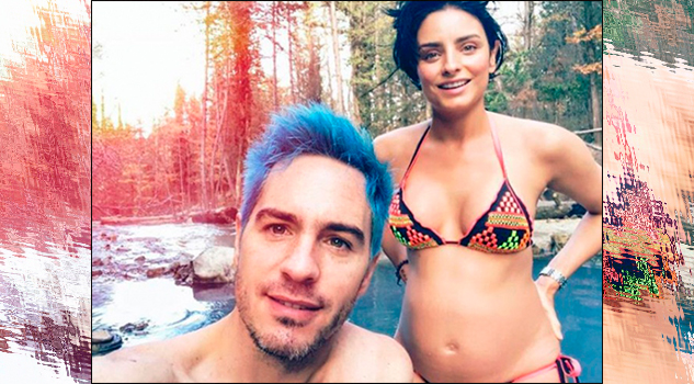 Aislinn Derbez luce su embarazo en bikini