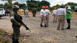 Video: Se incendia batería del pozo 55 de Plan de Ayala