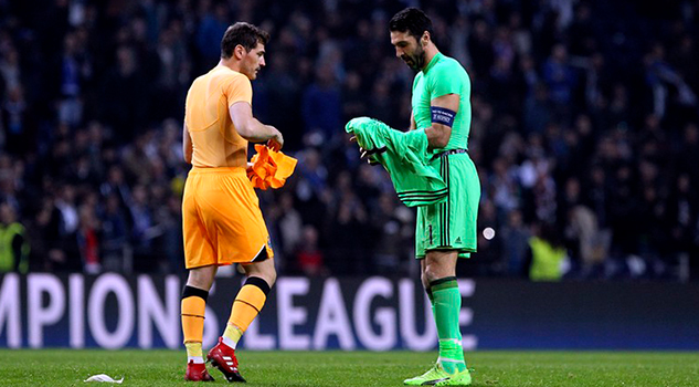 Quiero verte como lo que eres, una leyenda: Casillas a Buffon