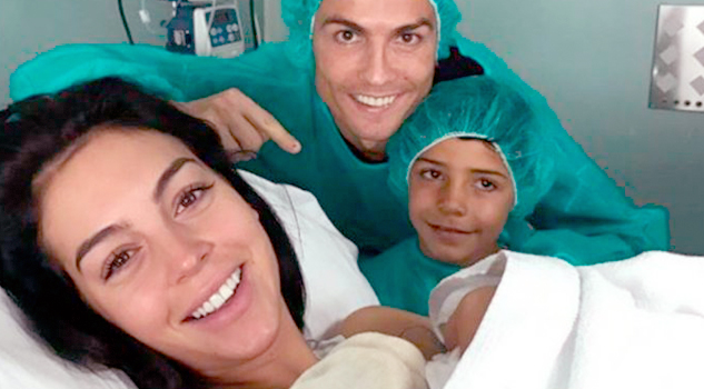 Nace Alana, la cuarta hija de Cristiano Ronaldo