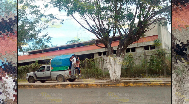 Estudiantes arriesgan su vida