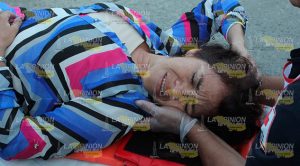 Maestra no hace alto y choca Maestra No Hace Alto Choca