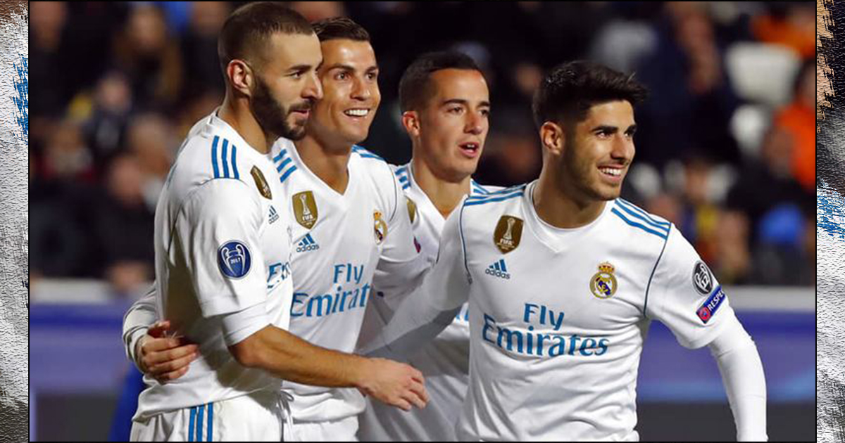 Real Madrid destrozó 6-0 al Apoel y clasificó a octavos de Champions