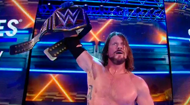 AJ Styles consiguió su segundo Campeonato de WWE