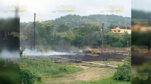 Arde quemador en la batería 55