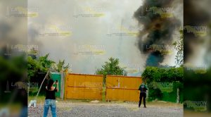 Arde quemador en la batería 55
