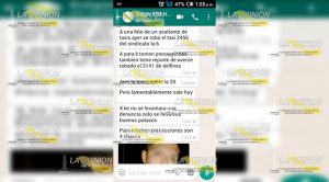 Banda de roba-carros, fuera de circulación