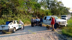 Bloquean la carretera e impiden acceso a compañia